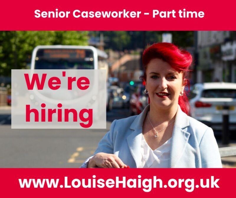 Vacancy - Senior Caseworker - Part Time